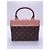 Borsa a mano Louis Vuitton Locky BB rosa in pelle - vista 2