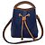 Louis Vuitton Neonoe Blue and Yellow Water Ripple Bucket Bag