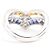 Autre Marque Jeunet 750WG Saphir-Diamantring Silber - Ansicht 3