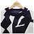 Louis Vuitton HON34WT26 Tejido Negro Blanco - vista 5