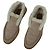 Botines Loro Piana Open Walk de ante beige Castaño