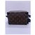 Louis Vuitton Mini Soft Trunk Borsa Marrone a Quadri - vista 2
