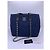 Borsa Chanel Patchwork in Pelle Intrecciata Blu - vista 2