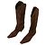 Botas Khaite Dallas de ante marrón Castaño