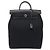 Hermès Herbag Zip-A-Do Rucksack Schwarz