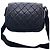 Borsa Chanel Airport in pelle nera Nero