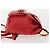 Gucci Vintage Bamboo Leather Mini Rosso - vista 3