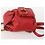 Gucci Vintage Bamboo Leather Mini Rosso - vista 4