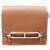 Hermès Roulis 19 pelle di sella marrone dorato