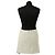 Autre Marque Minifalda THE MANNEI Wishaw beige de algodón - vista 2