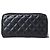 Billetera larga redonda de la línea Cambon de Chanel Negro - vista 3