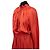 Fendi FF Motif Mini-Kleid aus roter Seidenjacquard - Ansicht 3