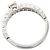Bulgari Bvlgari Platin-Diamant-Bandring Silber - Ansicht 4