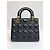Borsa "Lady Dior" di Christian Dior Nero Gold hardware - vista 5