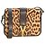 Borsa a tracolla Cabas Chyc in pelo di pony leopardato marrone Yves Saint Laurent YSL Multicolore