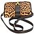 Borsa a tracolla Cabas Chyc in pelo di pony leopardato marrone Yves Saint Laurent YSL Multicolore - vista 6