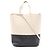 Cabas Céline Borsa Tote Verticale Piccola Celine 2 Vie Nero Bianco