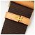 Borsa a vita Pochette Gange Louis Vuitton Marrone - vista 9