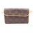 Pochette Florentine di Louis Vuitton Marsupio Marrone Monogramma