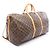 Borsa Boston Keepall Bandoulière 60 Louis Vuitton Marrone Monogramma - vista 2