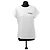 Camiseta blanca de algodón Balmain con logo Blanco