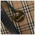 Borsa a Spalla Burberrys Nova Check in Tela e Pelle Beige Oro Auth 175060 D'oro - vista 14
