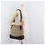 Borsa a Spalla Burberrys Nova Check in Tela e Pelle Beige Oro Auth 175060 D'oro - vista 20