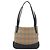 Borsa a Spalla Burberrys Nova Check in Tela e Pelle Beige Oro Auth 175060 D'oro - vista 3