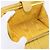 CHANEL COCO Cartera Larga Mark Piel Caviar Oro Amarillo CC Auth BA12318 Dorado - vista 18