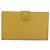 CHANEL COCO Cartera Larga Mark Piel Caviar Oro Amarillo CC Auth BA12318 Dorado - vista 3