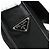 Bolso de Hombro PRADA de Nylon Cuero Negro Plata Auténtico ka4132A - vista 15