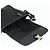 Bolso de Hombro PRADA de Nylon Cuero Negro Plata Auténtico ka4132A - vista 16