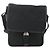 Bolso de Hombro PRADA de Nylon Cuero Negro Plata Auténtico ka4132A - vista 2