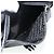Bolso de Hombro PRADA de Nylon Cuero Negro Plata Auténtico ka4132A - vista 23
