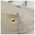 Ribbon PRADA Borsa a Mano in Nastro Nylon Beige Oro Auth mr2363 D'oro - vista 12