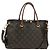 LOUIS VUITTON Borsa a Mano Monogram Pallas MM 2way Nera M42756 LV Auth 176310SAV Nero Monogramma