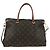 LOUIS VUITTON Borsa a Mano Monogram Pallas MM 2way Nera M42756 LV Auth 176310SAV Nero Monogramma - vista 3