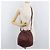 CARTIER Borsa a Spalla Must Line in Pelle Bordeaux Oro Auth 175108 D'oro Bordò - vista 20