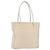 Céline Borsa Tote in Nylon Avorio Oro Auth 177163 D'oro Crudo