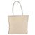 Céline Borsa Tote in Nylon Avorio Oro Auth 177163 D'oro Crudo - vista 2