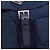 Zaino PRADA in nylon blu navy argento Auth yk20267 - vista 19