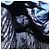 Zaino PRADA in nylon blu navy argento Auth yk20267 - vista 25