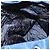 Zaino PRADA in nylon blu navy argento Auth yk20267 - vista 26