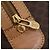 Céline Bolsa Boston em lona Macadam CELINE em couro PVC marrom dourado Auth mr2416 - vista 17