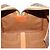 Céline Bolsa Boston em lona Macadam CELINE em couro PVC marrom dourado Auth mr2416 - vista 19