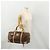 Céline Bolsa Boston em lona Macadam CELINE em couro PVC marrom dourado Auth mr2416 - vista 24