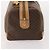 Céline Bolsa Boston em lona Macadam CELINE em couro PVC marrom dourado Auth mr2416 - vista 5