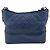 Borsa Chanel Chain Gabriel De Chanel in pelle caviar blu oro CC Auth ka4104SAV D'oro - vista 3