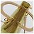 Borsa Canage in nylon 2 in 1 Christian Dior verde oro Auth 176178 D'oro - vista 6