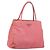 PRADA Borsa a mano in nylon rosa argento Auth bs34689